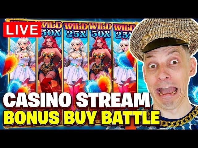 SLOTS BONUS BUYS BATTLE with mrBigSpin