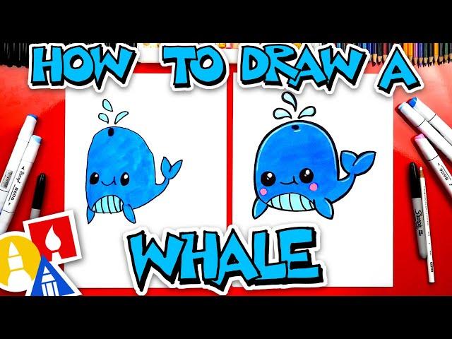 How To Draw A Funny Whale