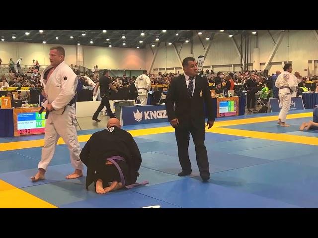 2022 WORLD MASTER IBJJF PURPLE SUPER HEAVY