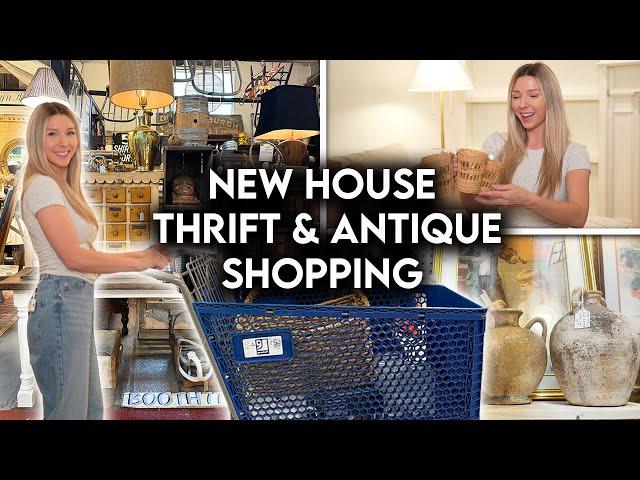 NEW HOUSE THRIFT & ANTIQUE SHOP WITH ME + HAUL