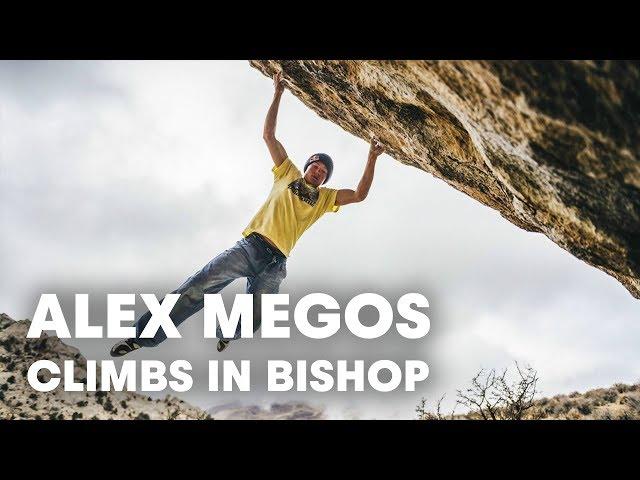 Alex Megos Climbs "Lucid Dreaming" (8C/V15) In Bishop