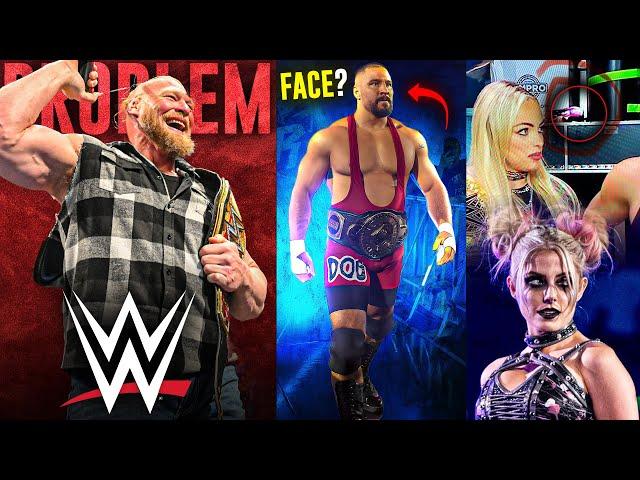 BIG Brock Lesnar PROBLEM! Final COUNTDOWN ? | Bron Breakker FACE TURN, Alexa Bliss RETURN | WWE