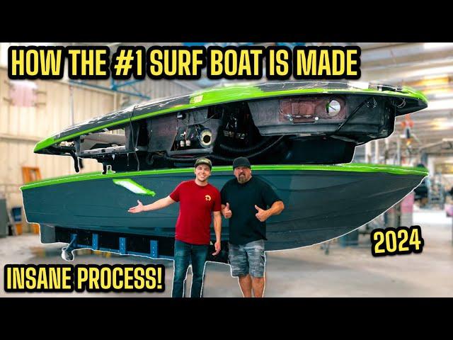 How The #1 Surf Boat Is Made Start To Finish 2024 | NEVER SEEN BEFORE