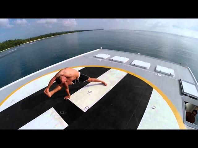 Duncan Peak -  Helipad Yoga Session, Mentawais