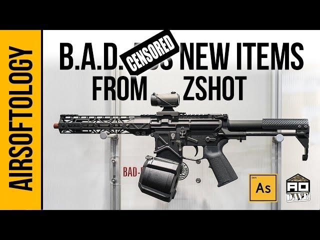 A $3500 Airsoft B.A.D. PTW + more NEW PRODUCTS from ZShot | Airsoftology SHOT Show 2018