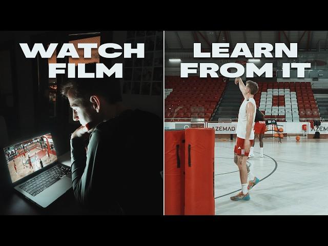 The SECRET to Watching Basketball Game Film AND Applying it - From a Current Pro