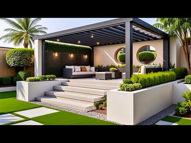 Top 300 Modern Pergola Designs with Seating for Home Backyard Patio, Terrace And Rooftop garden 2024