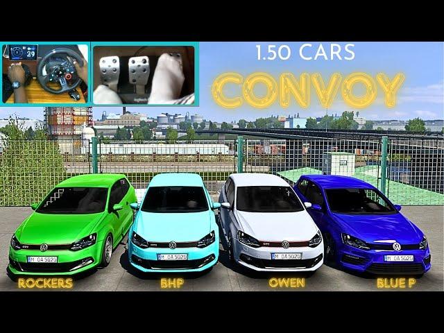 Volkswagen Polo GTI Mk5 - Cars Convoy (ETS2 1.50) | Euro Truck Simulator 2