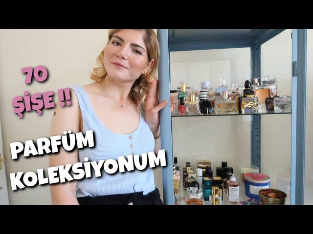 PARFÜM KOLEKSİYONUM ( 70 Şişe ) | Parfümlerimi Nasıl Saklıyorum | PARFÜM | Deniz Kömürcü