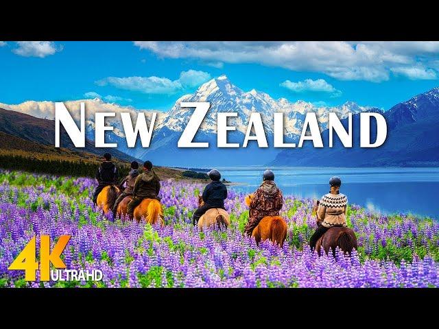 NEW ZEALAND 4K - Exploring the Stunning Landscapes of New Zealand - Epic Cinematic Music