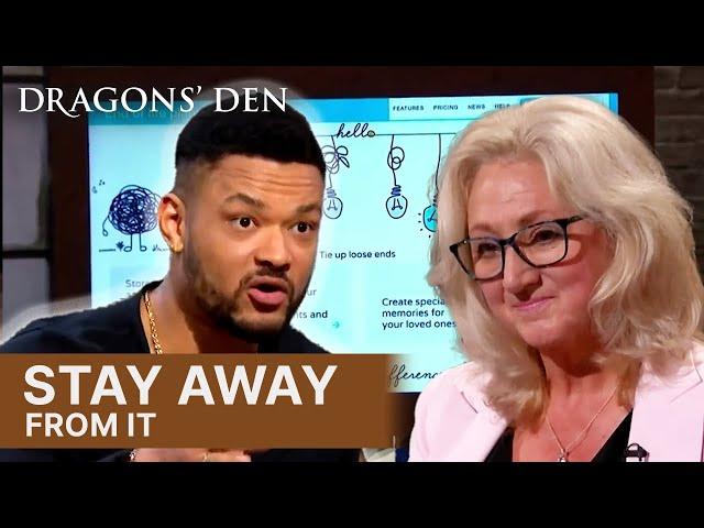 Tech Entrepreneur Making A Difference In End Of Life Care | SEASON 19 | Dragons' Den