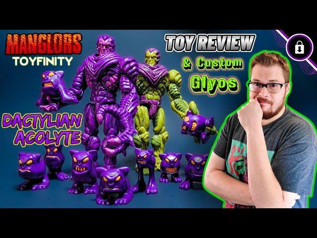 The Newest Manglor! & A Wild Custom Glyos - Toyfinity Glyos Toy Review