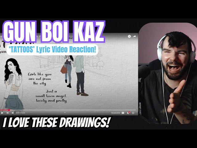 GUN BOI KAZ - 'Tattoos' Reaction!