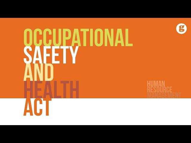 Occupational Safety and Health Act