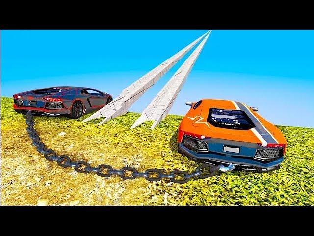 High Speed Jumps #20 - Satisfying Car Crashes (BeamNG Drive)