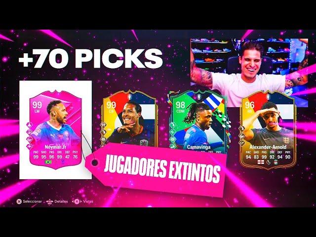 ABRO +70 PICKS DE +95 Y SACAMOS JUGADORES EXTINTOS!! | FC 24