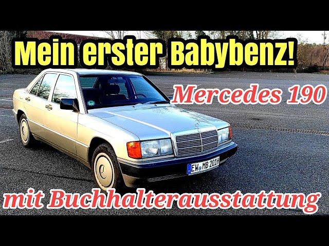 Mercedes 190 - mein erster Babybenz! | Probefahrt, Plus & Minus | Youngtimer 2024