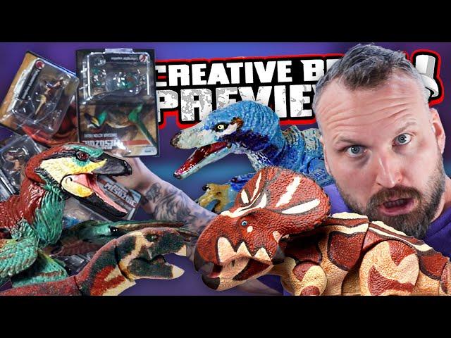 Beasts of the Mesozoic 4" 1/18th scale mini Dinos Creative Beast Previews Episode 14