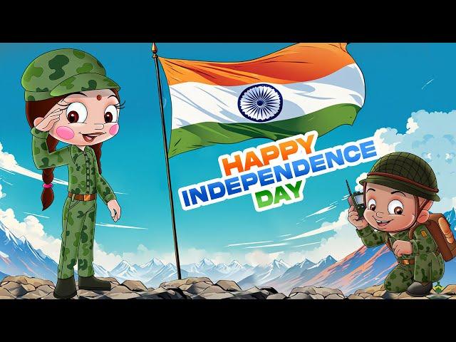 Chutki - Celebrating Independence Day in Dholakpur | Happy Independence Day | Cartoons for Kids