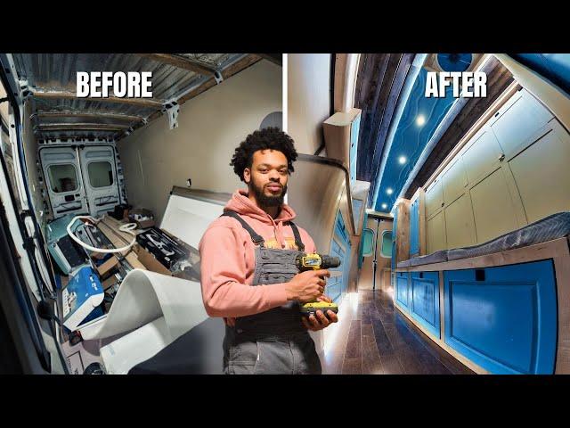 I Turned an Unfinished Van Build Into a Dream Camper Conversion | Full Build Start to Finish