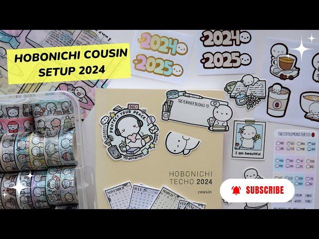 2024 Hobonichi Cousin Setup feat. thecoffeemonsterzco