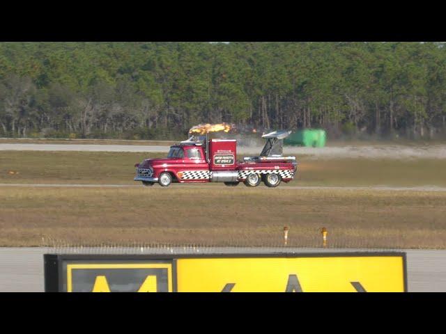 Hot Streak Jet Truck Blue Angels Homecoming Airshow 2024