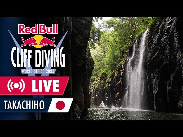 Diving into breathtaking Takachiho Gorge, Japan | Red Bull Cliff Diving World Series 2023