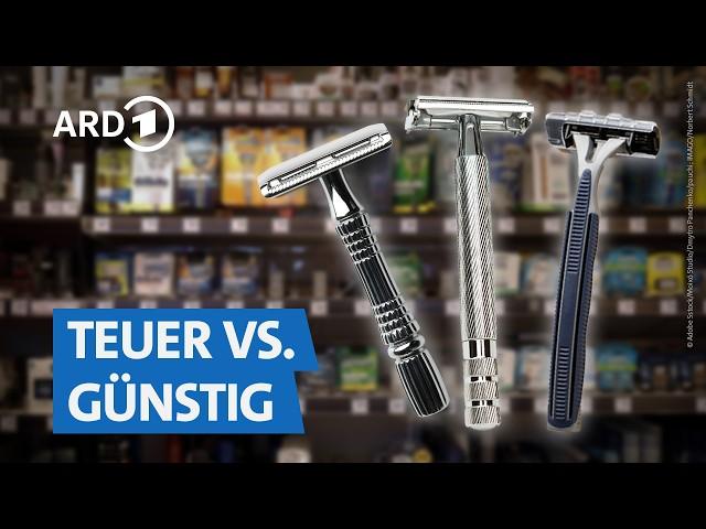 Rasierer im Check: Hobel die günstigere und bessere Wahl?🪒 | Servicezeit WDR