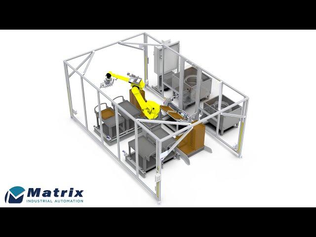 Robotic Tray Loading and High Capacity Bowl Feeding