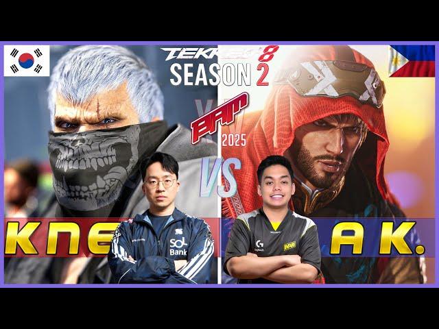 DRX | KNEE  (Bryan) vs NAVI | AK  (Shaheen)  TWT 2025 - BAM 15 - TOP 16 - Tekken 8