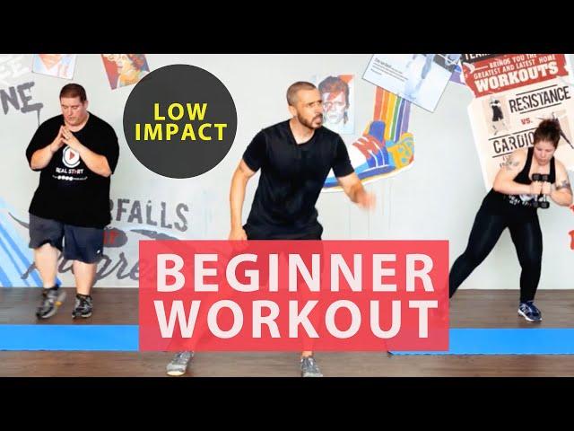 30 minute fat burning home workout for beginners. Achievable, low impact results.