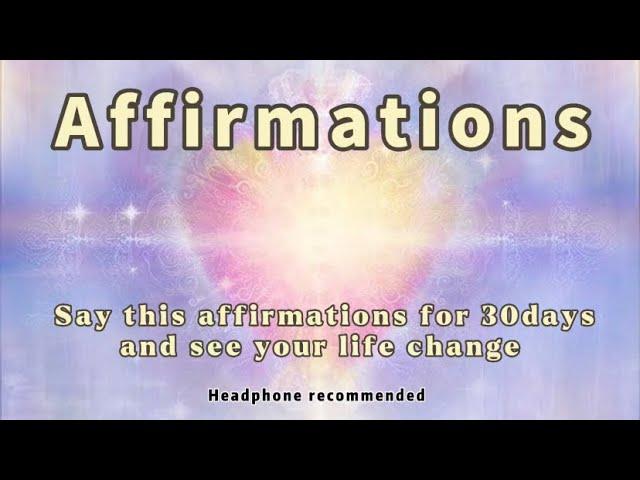 Affirmations that will change your life in 30days  (In Burmese )