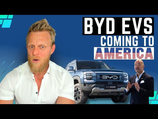 BYD coming to America - New EV plant will be the biggest in Mexico