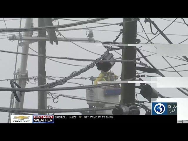 Power outage delays UConn classes