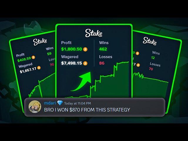 I MADE PROFIT FROM MY FANS STRATEGIES on STAKE!