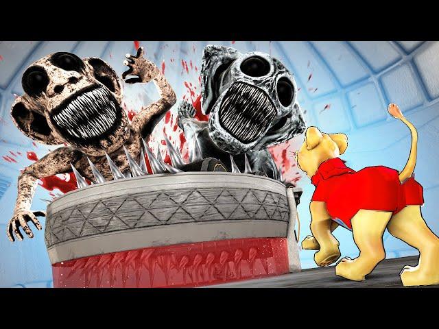 Can ZOONOMALY MONSTERS survive a SHREDDER? (Garry's Mod Sandbox)