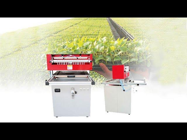 semi automatic nursery seeding machine price / cultivate machine in China / nursery seeder factory