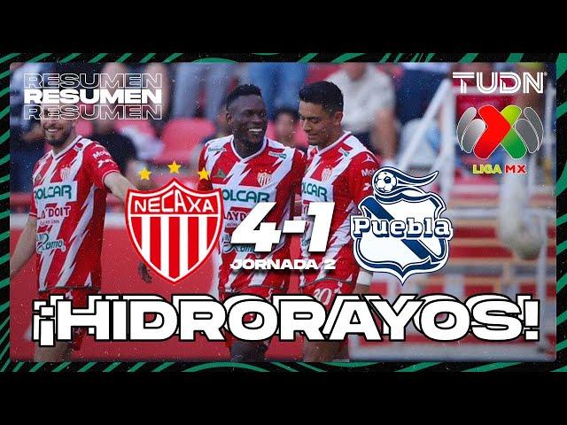 Resumen y goles | Necaxa 4-1 Puebla | Liga Mx -AP2024 - J2 | TUDN