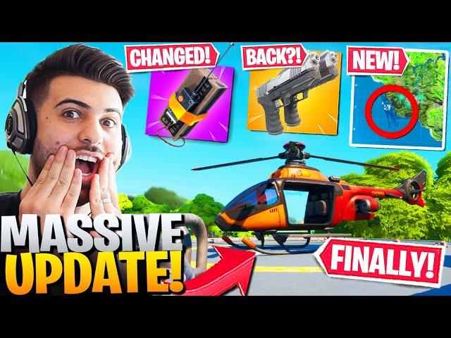 Everything EPIC Didn't Tell You In The *HUGE* HELICOPTER Update! (Fortnite Battle Royale Season 2)