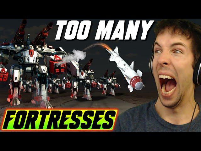 MASS FORTRESS bozo tries to walk all over me! - Mechabellum