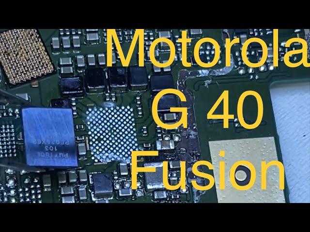 Motorola G40 Fusion Won’t Turn On Solution