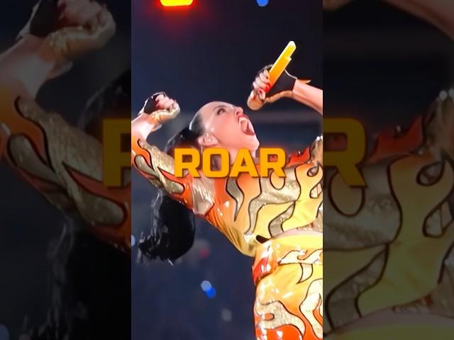 Katy Perry does her best ROAR 