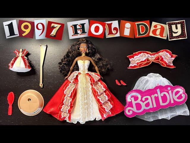 1997 Happy Holidays Barbie Unboxing and Review