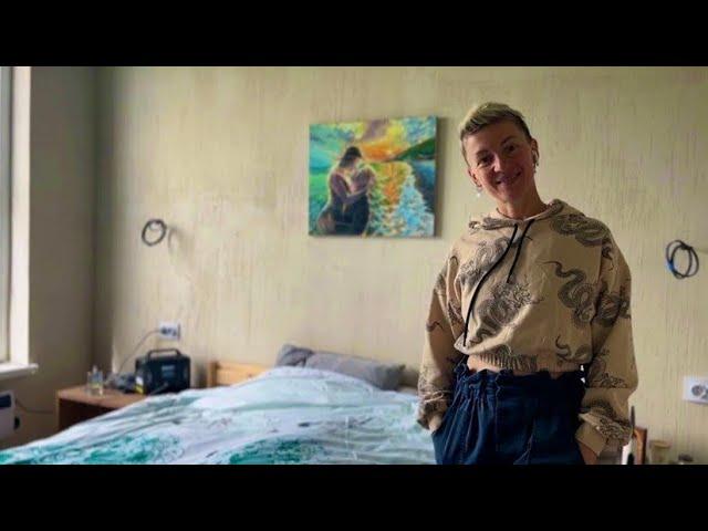 СДЕЛАЛИ С ЖЕНОЙ СЕБЕ СПАЛЬНЮ ДЛЯ ЖИЗНИ В НЕДОСТРОЕННОМ ДОМЕ