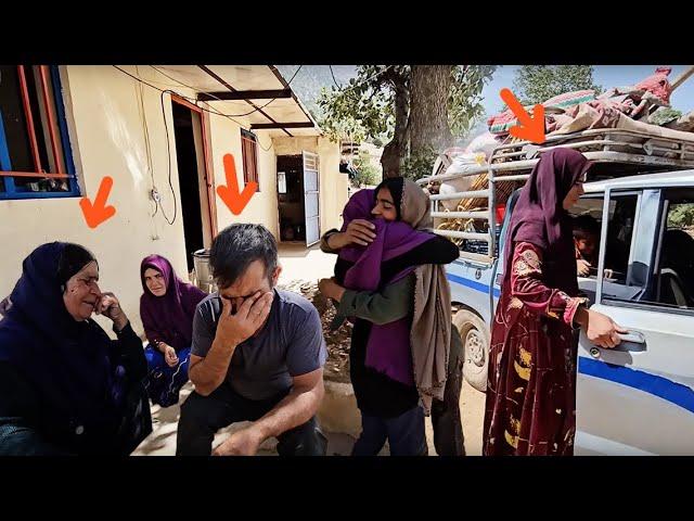 Fariba leaves the family: Grandma and Naseroo's tears for her departure