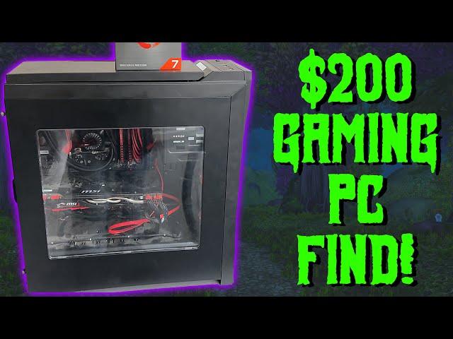 Can I Salvage The Broken $200 Marketplace Gaming PC?