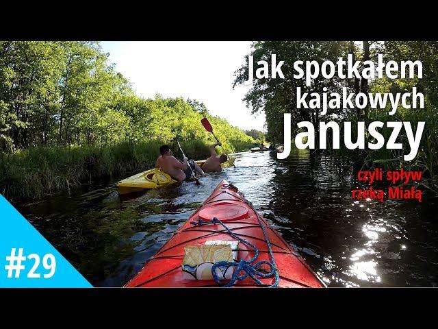 Canoeing on the Notecka Forest. Miła River, episode Miały-Piłka-Kamiennik.