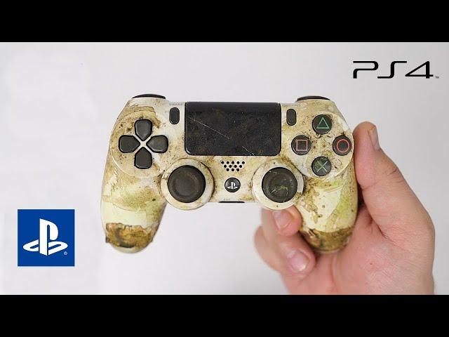 Restoration and Repair the Broken fake PlayStation 4 Controller - DualShock4 Complete Teardown #asmr