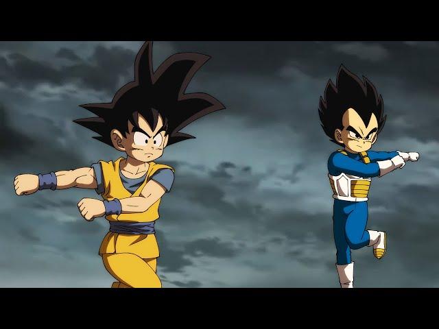 Dragon Ball Daima - Goku assusta todos ao se fundir com Vegeta criança!