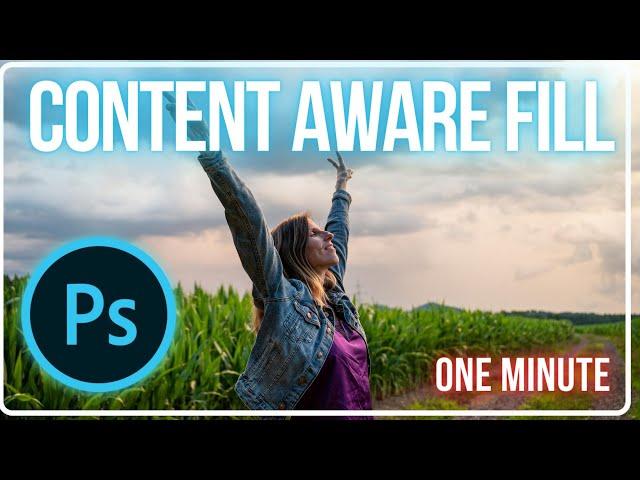 How to use Content Aware Fill Photoshop 2023 #photoshoptutorial